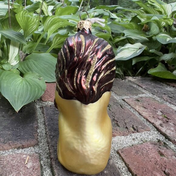 Kurt Adler WIZARD OF OZ Crying Cowardly Lion Holiday Ornament  Hand Blown Glass - Picture 9 of 10